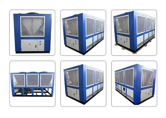 Low Temperature Water Cooling Unit Industrial Air Cooled Glycol Chiller ...
